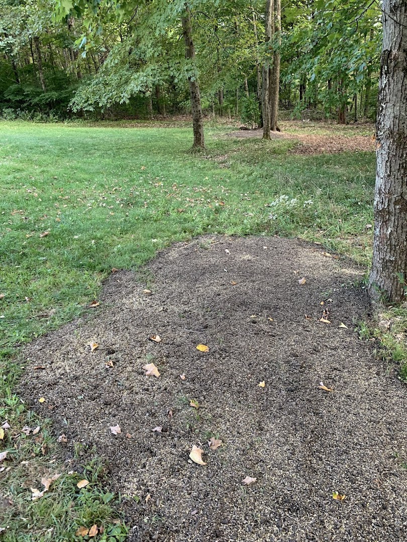 Fresh grind, ready for cleanup